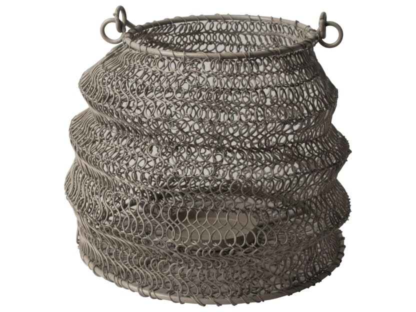 Grey foldable Gusta lanterns 20cm - Image 3