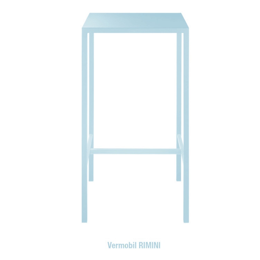 Furniture - Vermobil Rimini pastel blue metal bar stools