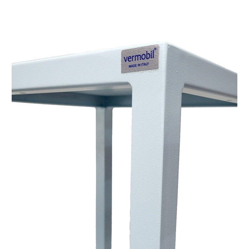 Furniture - Vermobil Rimini pastel blue metal bar stools - Image 4