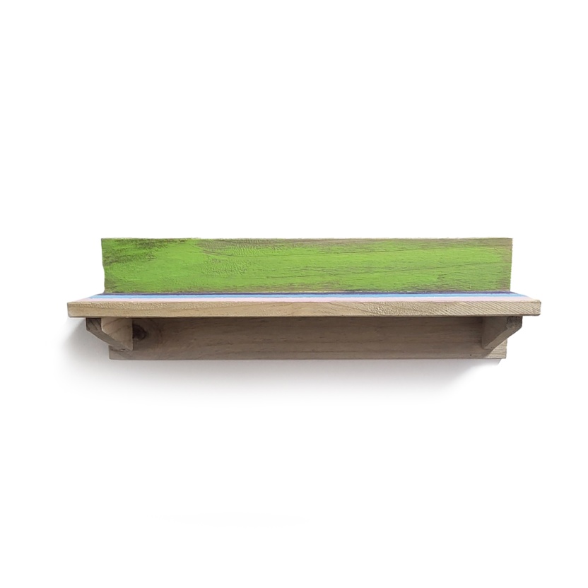 Houten 'Roots' Joy kleurrijke hangende wandplanken - Afbeelding 3