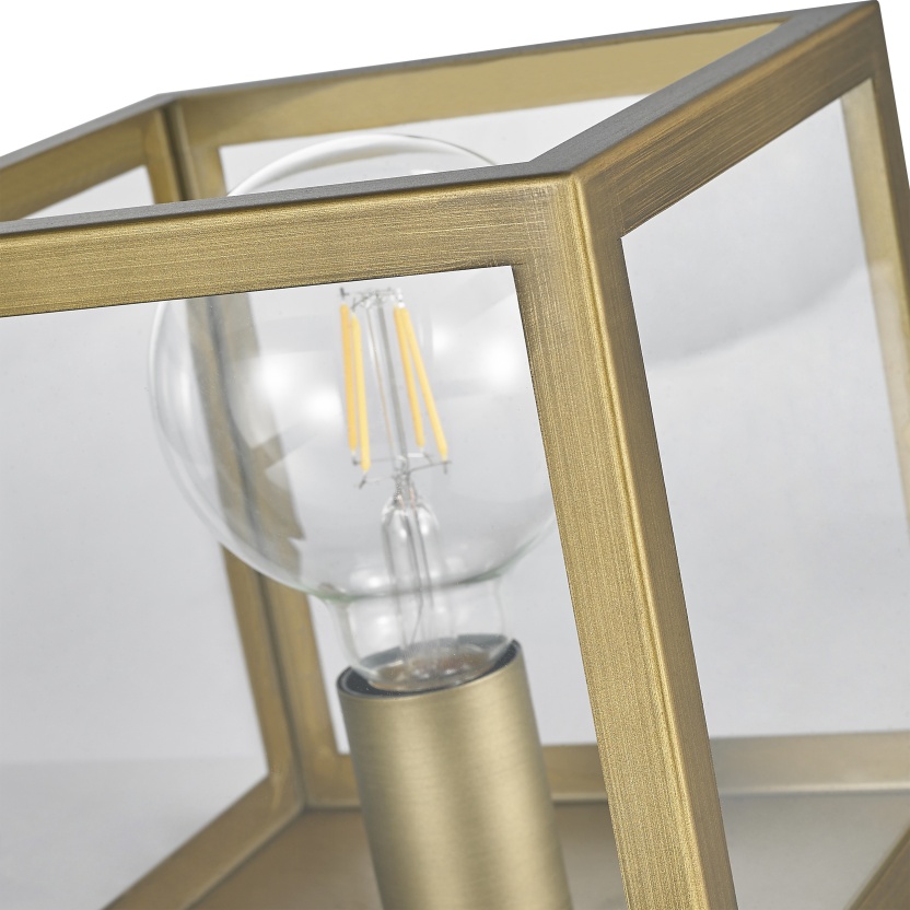 Messing metal industrial table lamps Flemming - Image 3