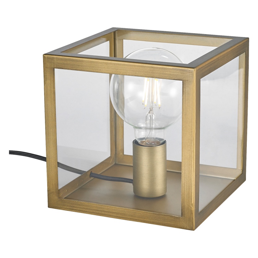 Messing metal industrial table lamps Flemming - Image 2