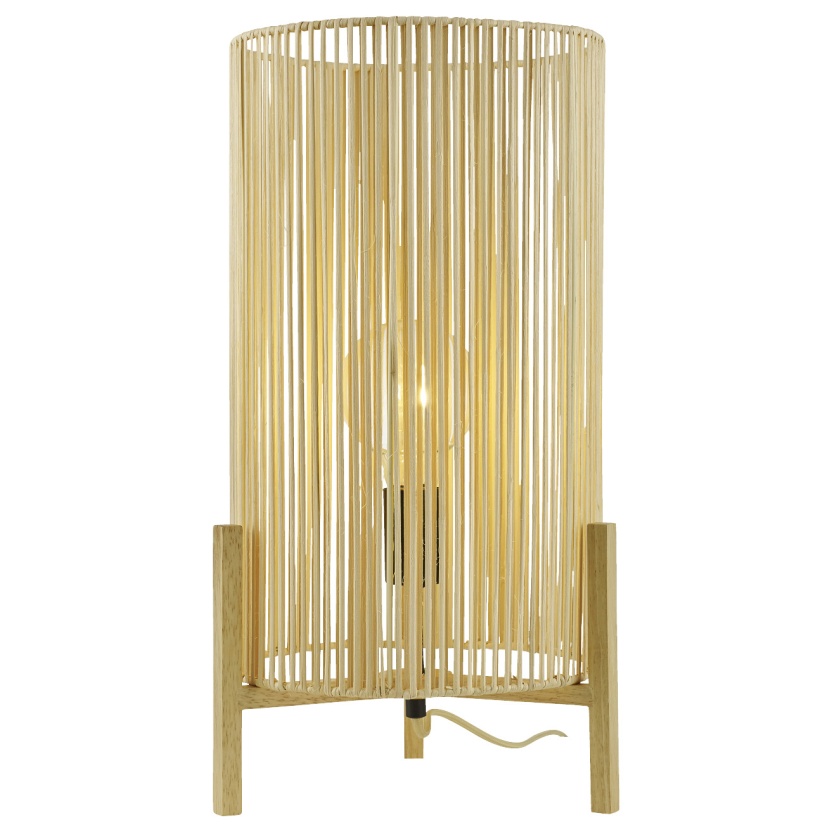 Rattan 'Nine' table lamps and/or floor lamps