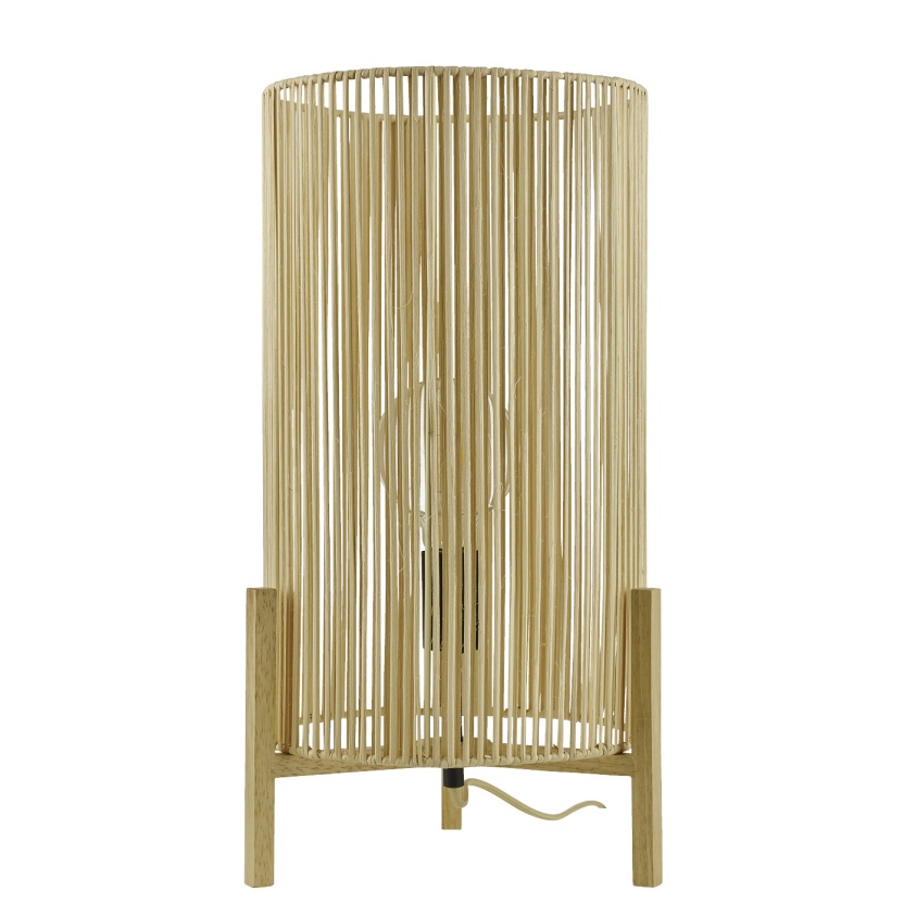 Rattan 'Nine' table lamps and/or floor lamps - Image 7