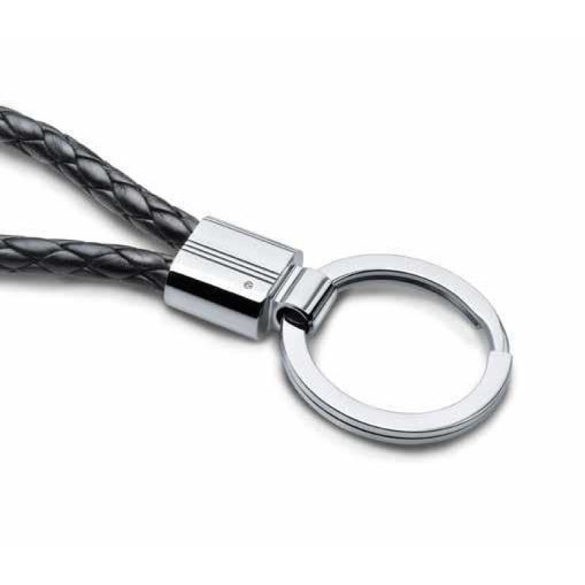 Leather Liora keychain rings made with Swarovski elements - Image 2