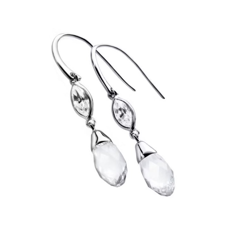 Liora Marquise earrings made with Swarovski elements