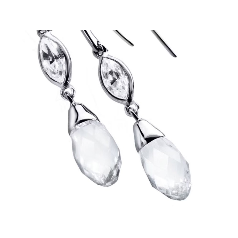 Liora Marquise earrings made with Swarovski elements - Image 2