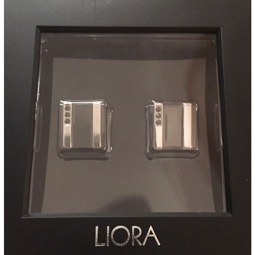 Liora cufflinks made with Swarovski elements - set of 2 pieces - Image 2