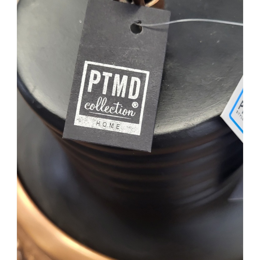 Copper PTMD 'Danish' round pendant lamps - Image 3