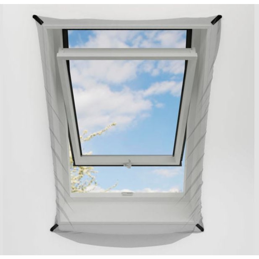 Bruynzeel white insect mesh screens for skylights 120x140 cm