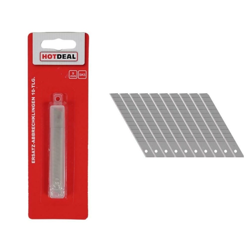 10 stuks Hotdeal afbreekmessen