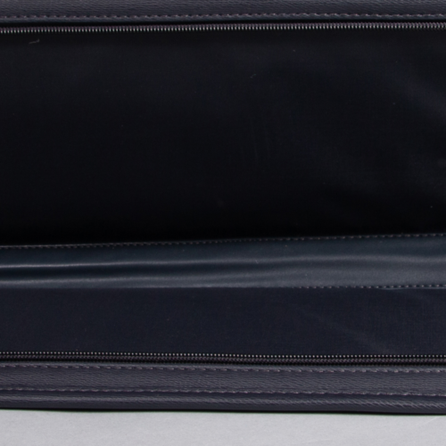 Dark blue travel cases for ties or scarves - Image 3