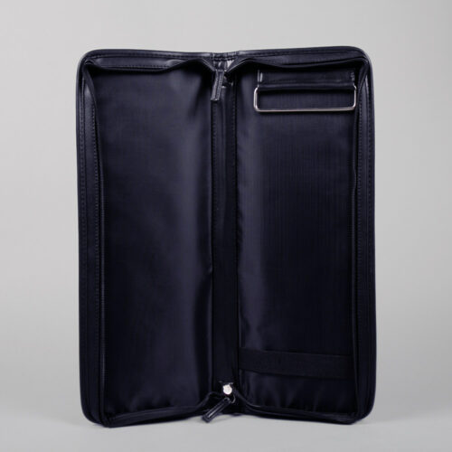 Dark blue travel cases for ties or scarves - Image 2