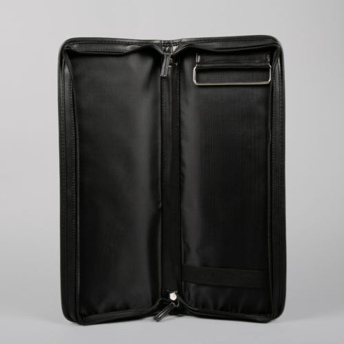 Black travel cases for ties or scarves - Image 7