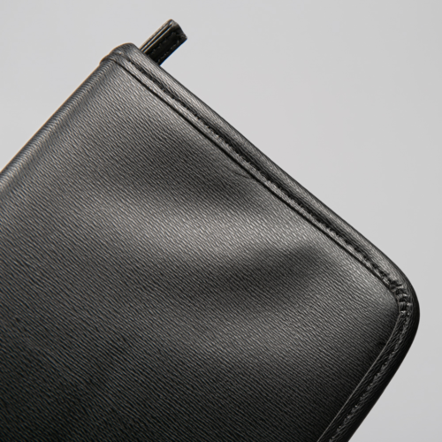 Black travel cases for ties or scarves - Image 3