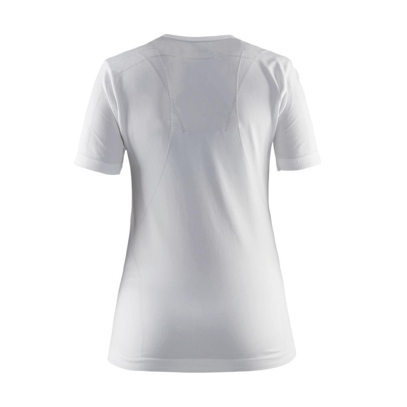 Witte Craft Active comfort t-shirts met korte mouwen voor dames - Afbeelding 2