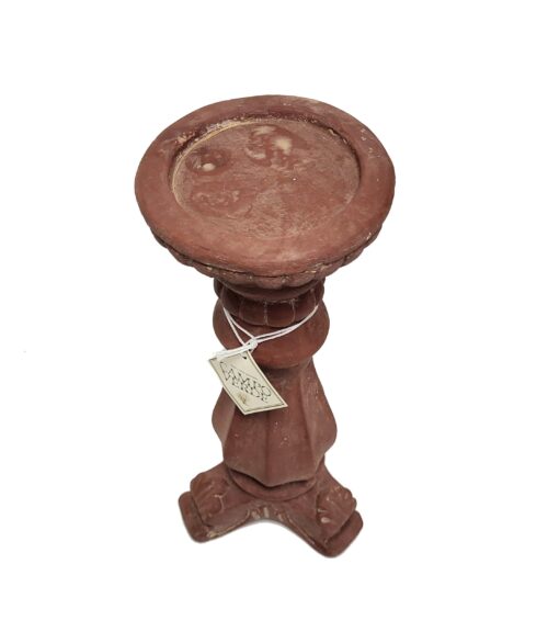 Brown cement Campo Verde Lavanda candlesticks - Image 3