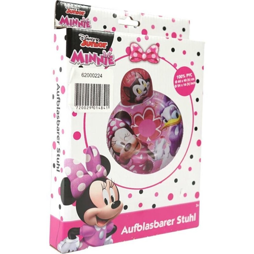 Pink Disney Minnie inflatable chairs suitable for beach or swimming pool - Image 2