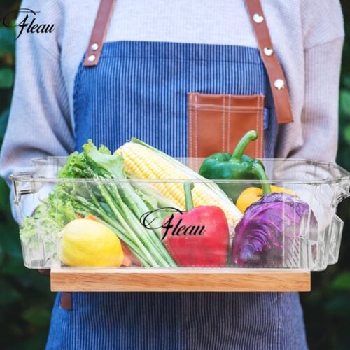 Transparant Fleau fridge organizers - fridge boxes
