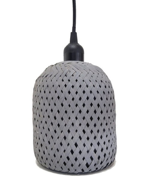Grey PTMD Duce bamboo design pendant lamps - Image 2