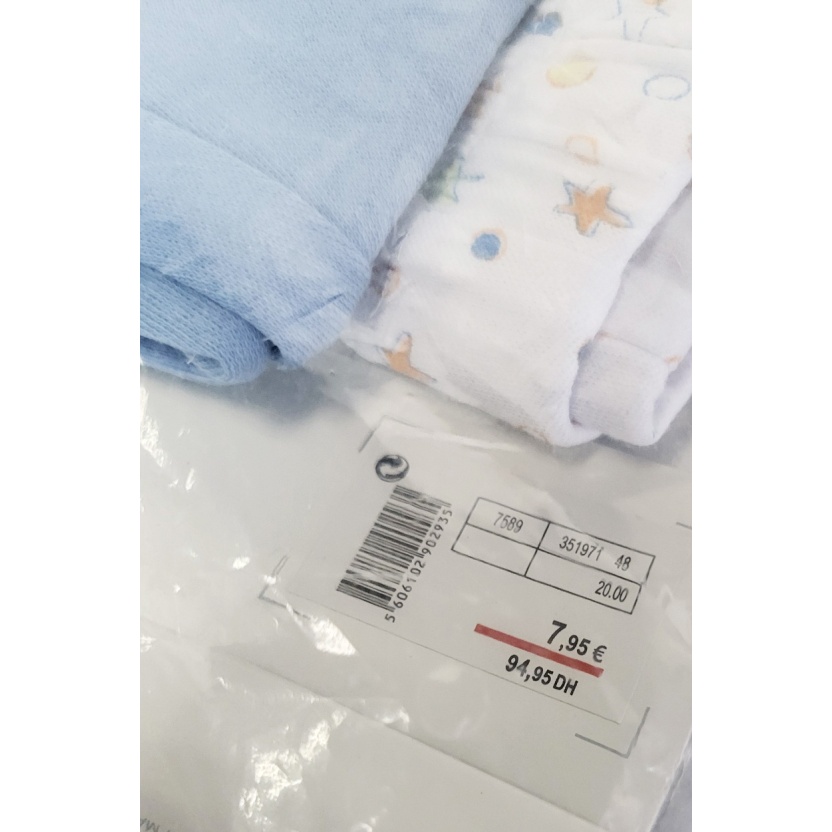 2-packs Code baby trousers with feet - Image 5