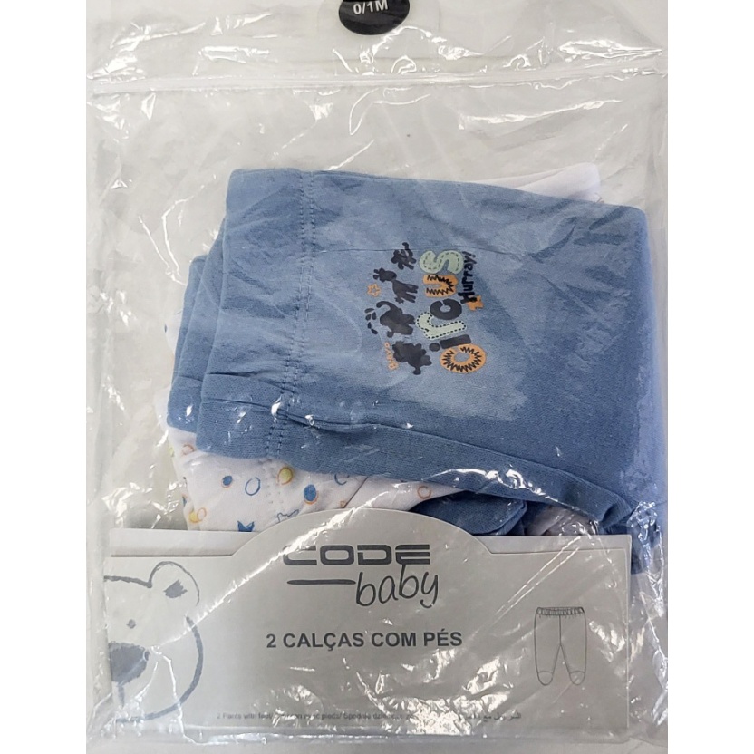 2-packs Code baby trousers with feet - Image 6