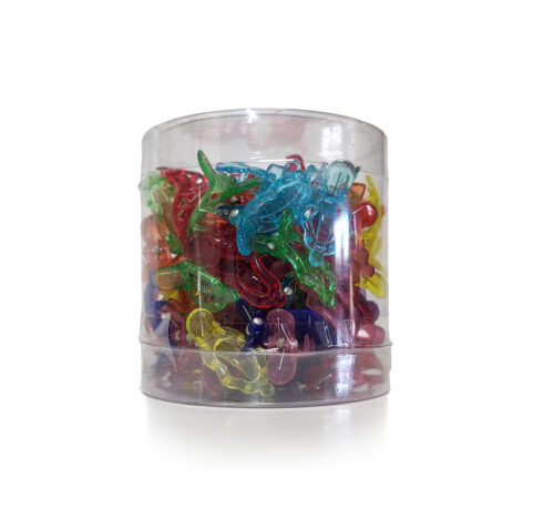 Hair accessories - 100 piece packs colour mix hair clips - Image 3