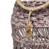 HBX paarse rotan Deia lantaarns 50cm - Afbeelding 3