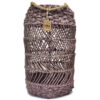 HBX paarse rotan Deia lantaarns 50cm - Afbeelding 2