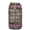 HBX paarse rotan Deia lantaarns 50cm