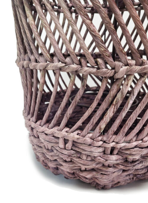 HBX purple rattan Deia lanterns 50cm - Image 4