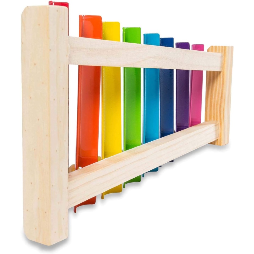 Kids toys - Multi colour wooden with metal xylophones - Image 8