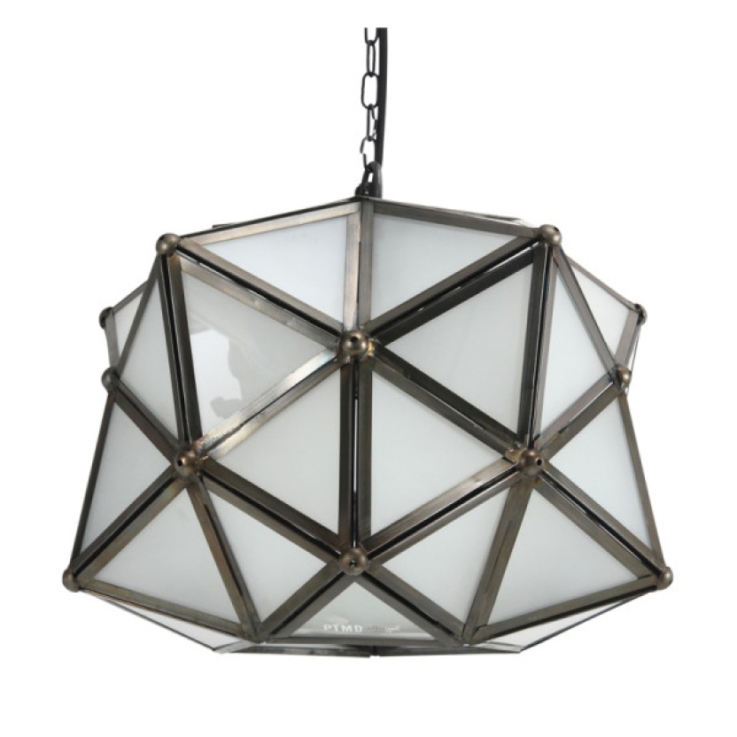 PTMD Iron brass pendant lamps in star shape 32cm - Image 2