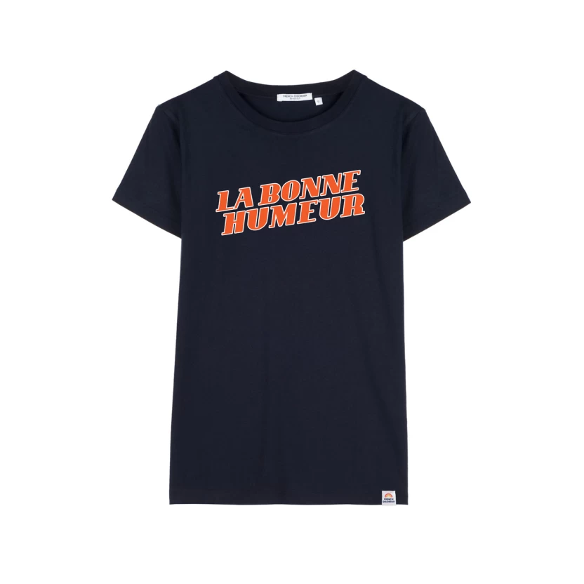 Navy French Disorder La Bonne Humeur heren t-shirts - Afbeelding 2
