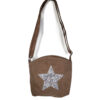 Various colours crossbody bags with glitter star - Image 4
