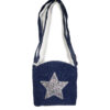 Various colours crossbody bags with glitter star - Image 6