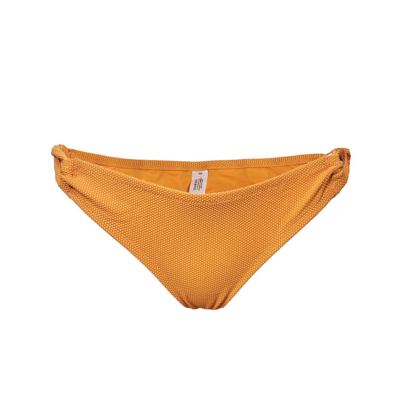 Orange textured preformed bikini sets for women - Image 5
