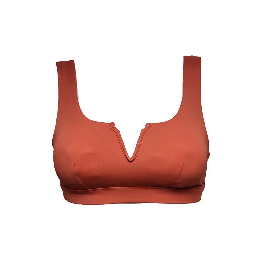 Rust brown preformed bikini sets for women - Image 2
