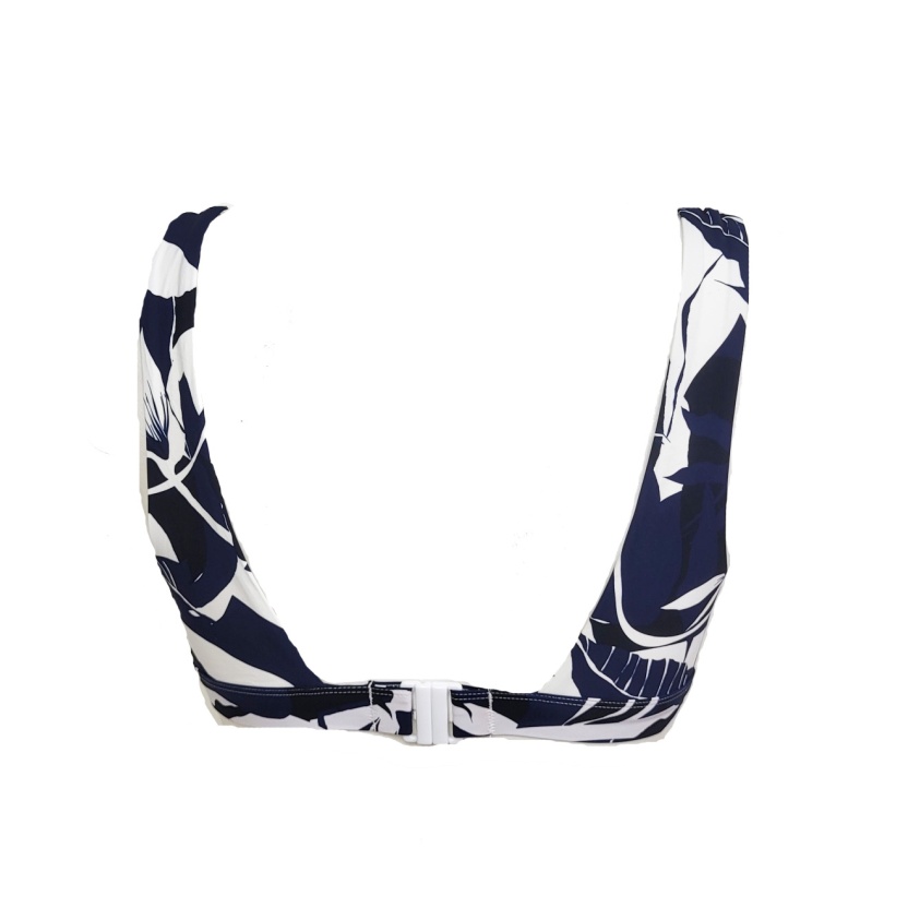Navy/white preformed bikini sets for women - Image 5