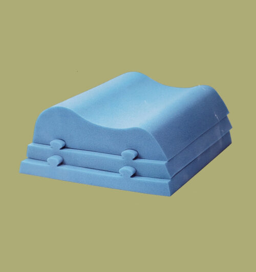 Blauwe ObusForme 3 in 1 beensteunkussens