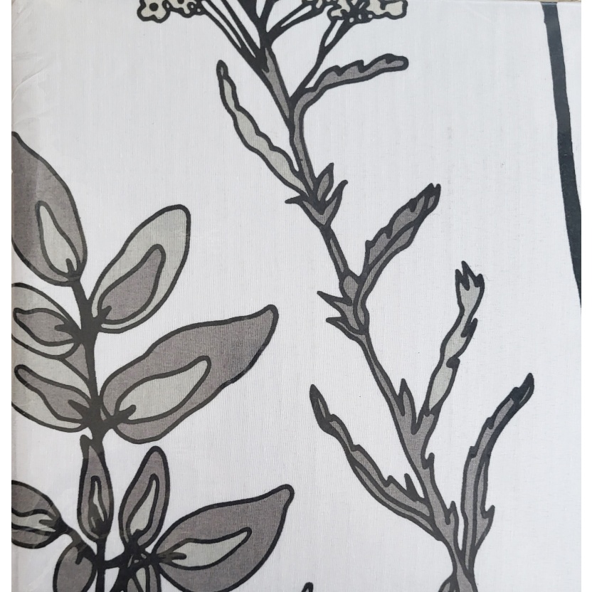 2-pack Witte dekbedovertrekken met bloemenprint - 140x220cm - Afbeelding 2