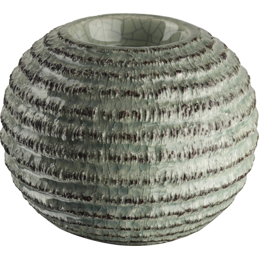 Gusta tealight holders green/ brown - Image 2