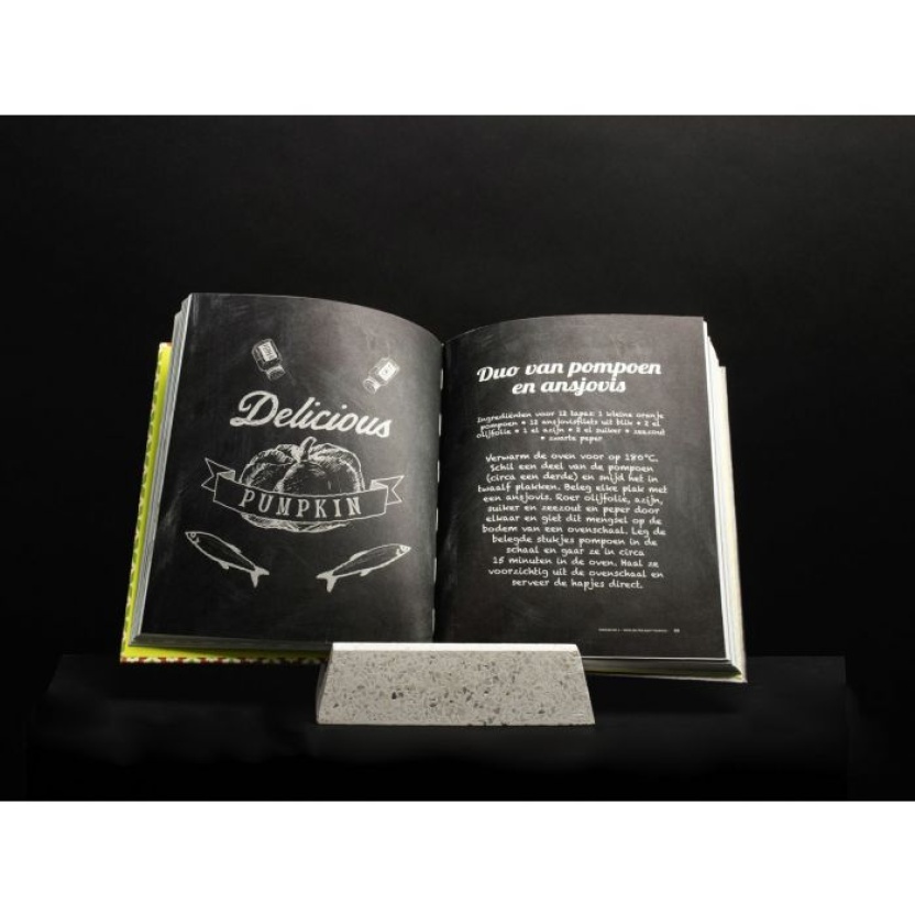 Witte betonnen tablet/ boek houders - Afbeelding 3
