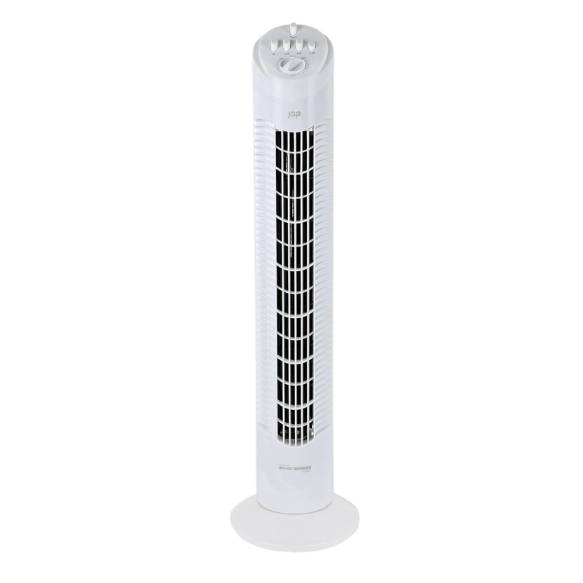 White JAP silent tower fans 76cm - Image 2