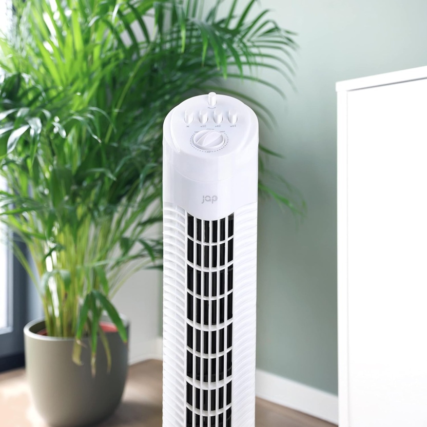 White JAP silent tower fans 76cm - Image 5