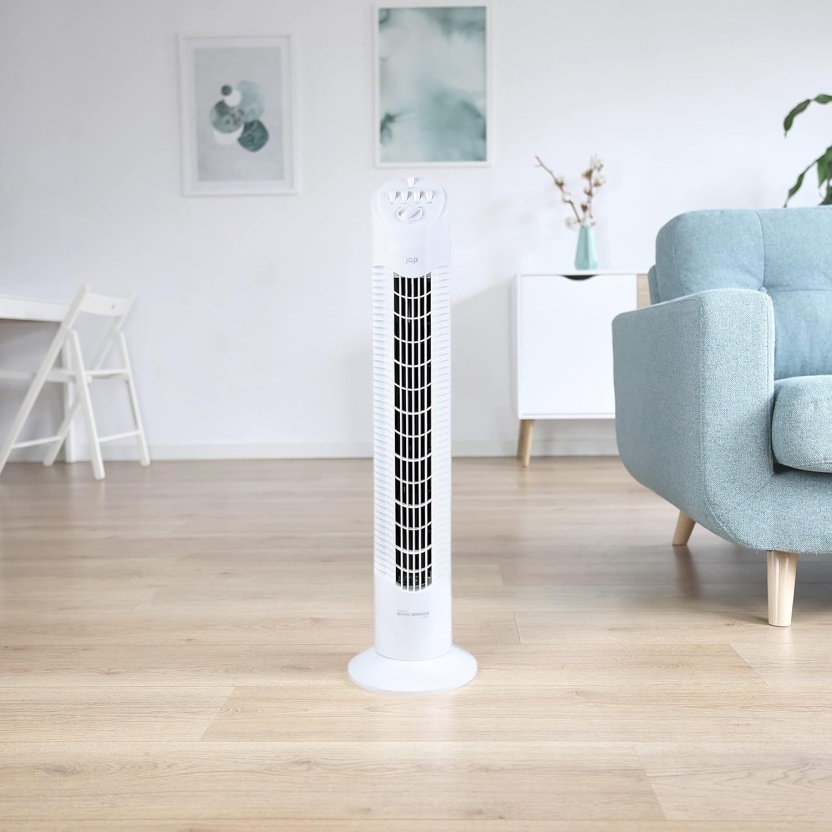 White JAP silent tower fans 76cm - Image 4
