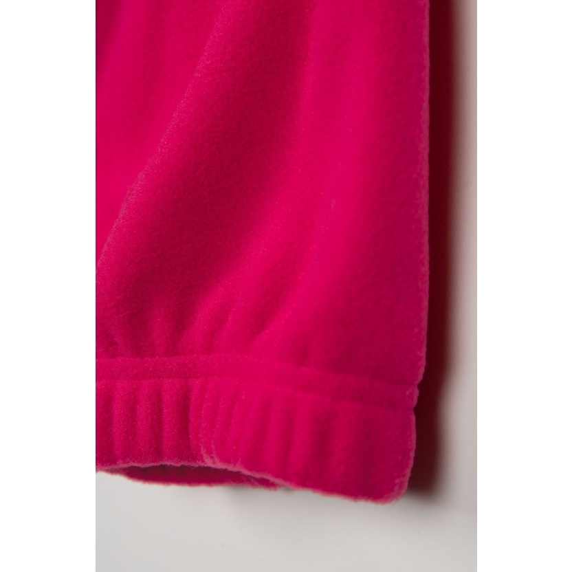 Fuchsia French Disorder unisex polar fleece sweaters with zipper - Image 4