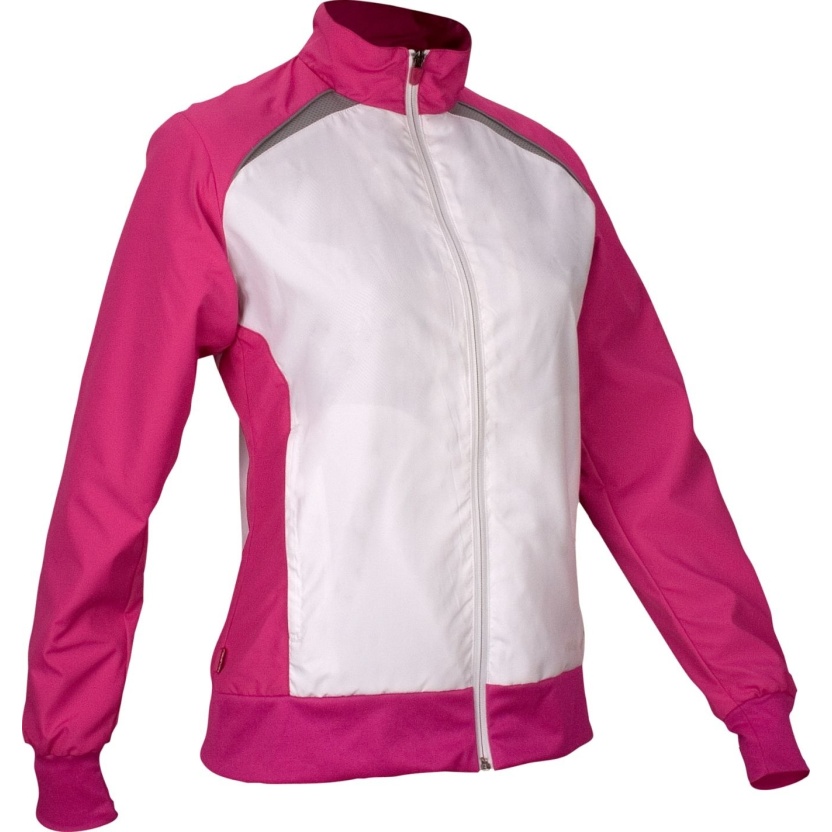 Roze/witte Avento sportjacks voor dames - Afbeelding 2