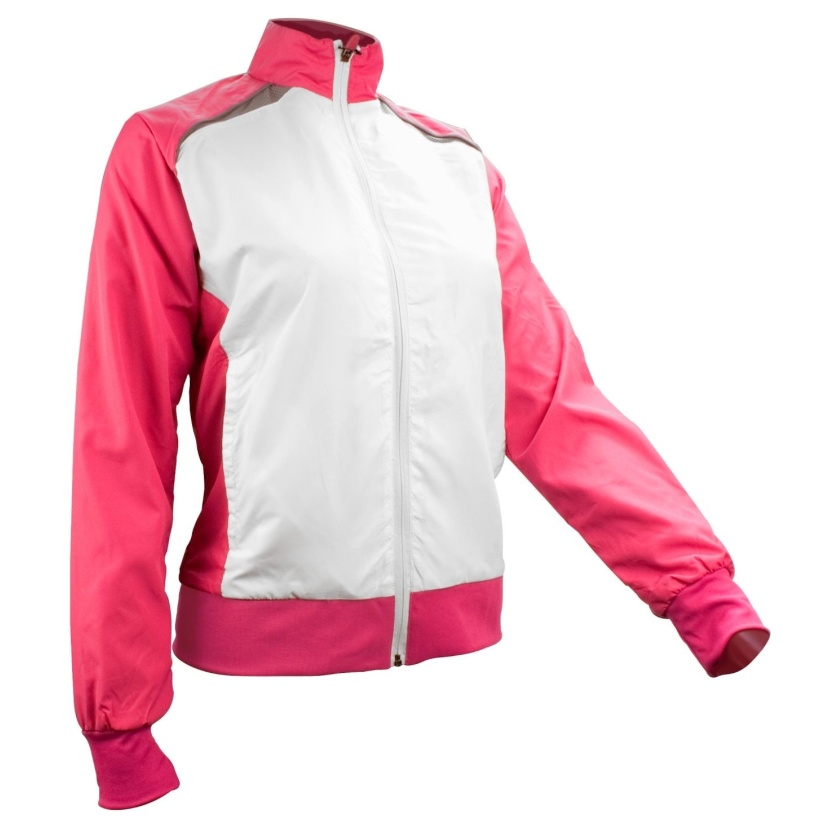 Roze/witte Avento sportjacks voor meisjes - Afbeelding 2