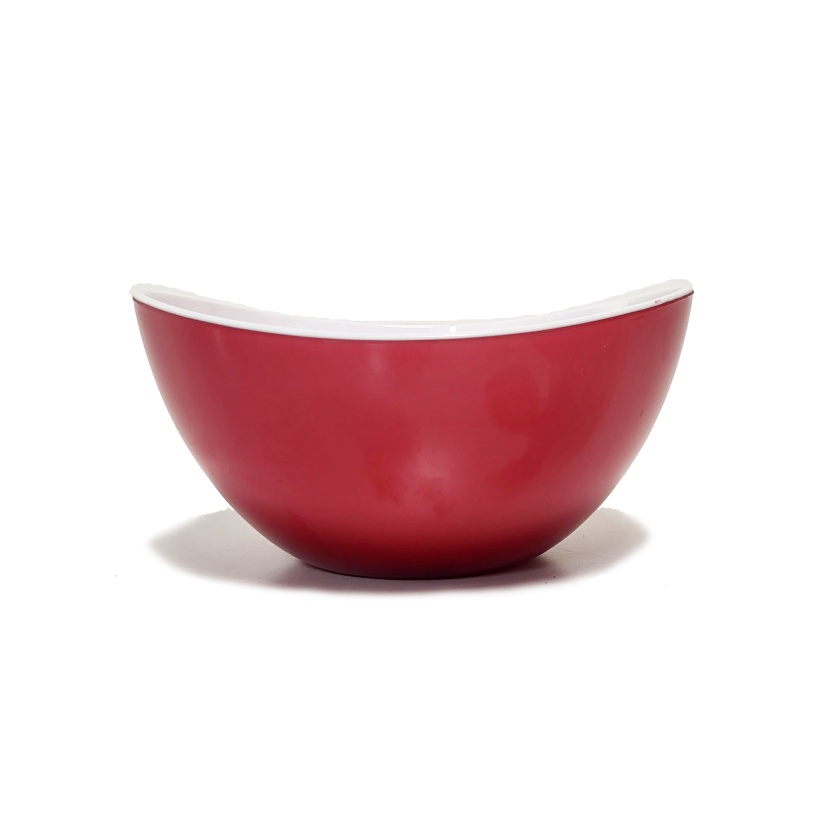 Grey and red two toned colour food bowls - tableware - Image 4